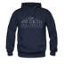 Hollywood, California Hoodie - Skyline Hollywood Crewneck Hooded Sweatshirt - navy