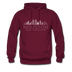Houston, Texas Hoodie - Skyline Houston Crewneck Hooded Sweatshirt - burgundy