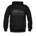 Honolulu, Hawaii Hoodie - Skyline Honolulu Crewneck Hooded Sweatshirt - black