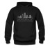 Jacksonville, Florida Hoodie - Skyline Jacksonville Crewneck Hooded Sweatshirt - black