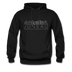 Juneau, Alaska Hoodie - Skyline Juneau Crewneck Hooded Sweatshirt - black