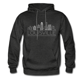 Louisville, Kentucky Hoodie - Skyline Louisville Hooded Sweatshirt