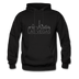 Las Vegas, Nevada Hoodie - Skyline Las Vegas Crewneck Hooded Sweatshirt - black