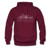 Minneapolis, Minnesota Hoodie - Skyline Minneapolis Hooded Sweatshirt