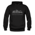 Nashville, Tennessee Hoodie - Skyline Nashville Crewneck Hooded Sweatshirt - black