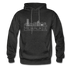 Milwaukee, Wisconsin Hoodie - Skyline Milwaukee Crewneck Hooded Sweatshirt - charcoal gray