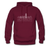 Oklahoma City, Oklahoma Hoodie - Skyline Oklahoma City Crewneck Hooded Sweatshirt - burgundy