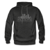 Philadelphia, Pennsylvania Hoodie - Skyline Philadelphia Crewneck Hooded Sweatshirt - charcoal gray