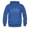 Raleigh, North Carolina Hoodie - Skyline Raleigh Hooded Sweatshirt