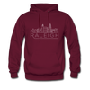 Raleigh, North Carolina Hoodie - Skyline Raleigh Hooded Sweatshirt