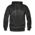 Phoenix, Arizona Hoodie - Skyline Phoenix Crewneck Hooded Sweatshirt - charcoal gray