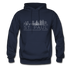 Saint Paul, Minnesota Hoodie - Skyline Saint Paul Crewneck Hooded Sweatshirt - navy