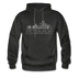 Pittsburgh, Pennsylvania Hoodie - Skyline Pittsburgh Crewneck Hooded Sweatshirt - charcoal gray