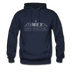 San Antonio, Texas Hoodie - Skyline San Antonio Crewneck Hooded Sweatshirt - navy