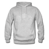 Tampa, Florida Hoodie - Skyline Tampa Crewneck Hooded Sweatshirt - heather gray
