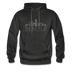 Seattle, Washington Hoodie - Skyline Seattle Crewneck Hooded Sweatshirt - charcoal gray