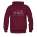 St. Louis, Missouri Hoodie - Skyline St. Louis Crewneck Hooded Sweatshirt - burgundy