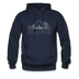 St. Louis, Missouri Hoodie - Skyline St. Louis Crewneck Hooded Sweatshirt - navy