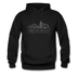 Virginia Beach, Virginia Hoodie - Skyline Virginia Beach Crewneck Hooded Sweatshirt - black