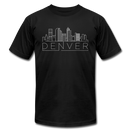 Denver, Colorado T-Shirt - Skyline Unisex Denver T Shirt - black