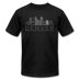 Denver, Colorado T-Shirt - Skyline Unisex Denver T Shirt - black