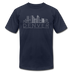 Denver, Colorado T-Shirt - Skyline Unisex Denver T Shirt - navy