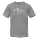 Albuquerque, New Mexico T-Shirt - Skyline Unisex Albuquerque T Shirt - slate