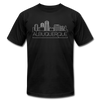 Albuquerque, New Mexico T-Shirt - Skyline Unisex Albuquerque T Shirt - black