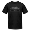 Atlanta, Georgia T-Shirt - Skyline Unisex Atlanta T Shirt - black