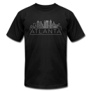Atlanta, Georgia T-Shirt - Skyline Unisex Atlanta T Shirt - black