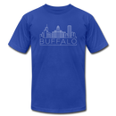 Buffalo, New York T-Shirt - Skyline Unisex Buffalo T Shirt - royal blue