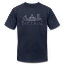 Buffalo, New York T-Shirt - Skyline Unisex Buffalo T Shirt - navy
