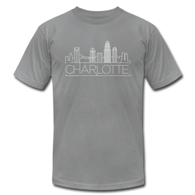 Charleston, South Carolina T-Shirt - Skyline Unisex Charleston T Shirt - slate