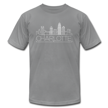Charleston, South Carolina T-Shirt - Skyline Unisex Charleston T Shirt - slate