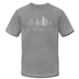 Charleston, South Carolina T-Shirt - Skyline Unisex Charleston T Shirt - slate