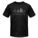 Charleston, South Carolina T-Shirt - Skyline Unisex Charleston T Shirt - black