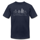Charleston, South Carolina T-Shirt - Skyline Unisex Charleston T Shirt - navy