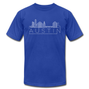 Austin, Texas T-Shirt - Skyline Unisex Austin T Shirt - royal blue