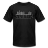 Austin, Texas T-Shirt - Skyline Unisex Austin T Shirt - black