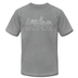 Baltimore, Maryland T-Shirt - Skyline Unisex Baltimore T Shirt - slate