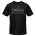 Baltimore, Maryland T-Shirt - Skyline Unisex Baltimore T Shirt - black