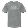 Birmingham, Alabama T-Shirt - Skyline Unisex Birmingham T Shirt - slate