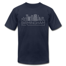 Birmingham, Alabama T-Shirt - Skyline Unisex Birmingham T Shirt - navy
