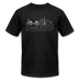 Charleston, South Carolina T-Shirt - Skyline Unisex Charleston T Shirt - black