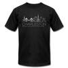 Charleston, South Carolina T-Shirt - Skyline Unisex Charleston T Shirt - black