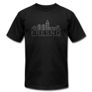 Fresno, California T-Shirt - Skyline Unisex Fresno T Shirt - black