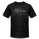 Honolulu, Hawaii T-Shirt - Skyline Unisex Honolulu T Shirt - black