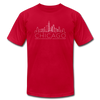 Chicago, Illinois T-Shirt - Skyline Unisex Chicago T Shirt