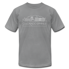 Colorado Springs, Colorado T-Shirt - Skyline Unisex Colorado Springs T Shirt