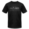 Colorado Springs, Colorado T-Shirt - Skyline Unisex Colorado Springs T Shirt - black